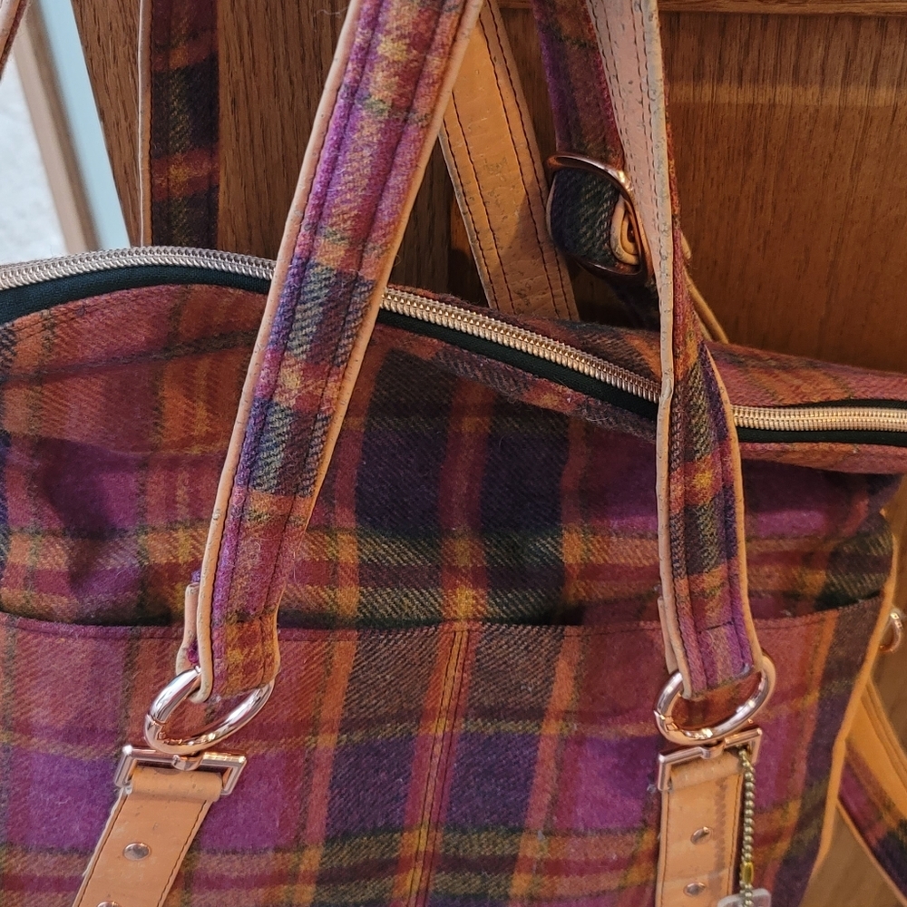 Winter Plaid Handbag